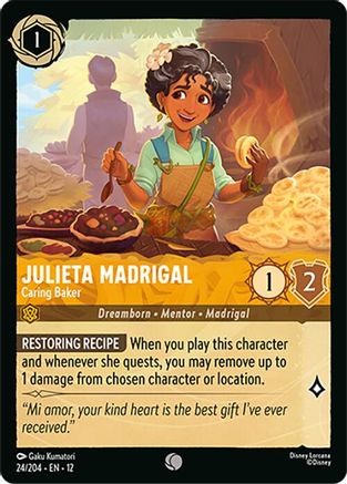 Julieta Madrigal - Caring Baker (24/204) - Wilds Unknown | Grognard Games