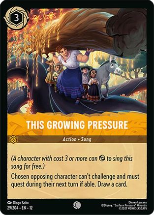 This Growing Pressure (29/204) - Wilds Unknown Cold Foil | Grognard Games