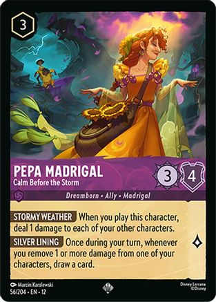 Pepa Madrigal - Calm Before the Storm (56/204) - Wilds Unknown | Grognard Games