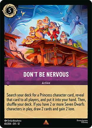 Don't Be Nervous (65/204) - Wilds Unknown | Grognard Games
