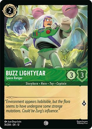 Buzz Lightyear - Space Ranger (76/204) - Wilds Unknown | Grognard Games
