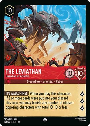 The Leviathan - Guardian of Atlantis (125/204) - Wilds Unknown | Grognard Games