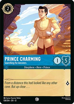 Prince Charming - Searching for Answers (138/204) - Wilds Unknown Cold Foil | Grognard Games