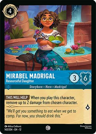 Mirabel Madrigal - Resourceful Daughter (142/204) - Wilds Unknown Cold Foil | Grognard Games