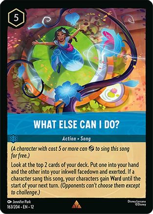 What Else Can I Do? (163/204) - Wilds Unknown Cold Foil | Grognard Games