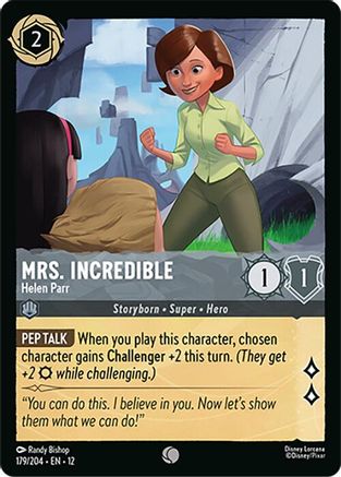 Mrs. Incredible - Helen Parr (179/204) - Wilds Unknown Cold Foil | Grognard Games