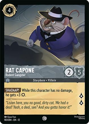 Rat Capone - Rodent Gangster (183/204) - Wilds Unknown | Grognard Games