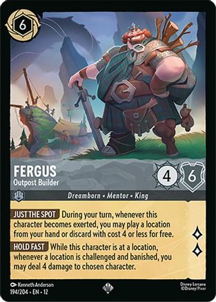 Fergus - Outpost Builder (194/204) - Wilds Unknown | Grognard Games