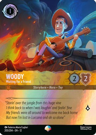 Woody - Waiting for a Friend (Epic) (205/204) - Wilds Unknown Holofoil | Grognard Games