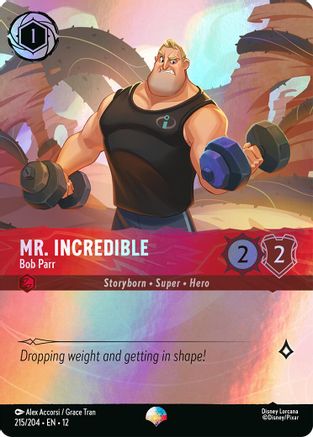 Mr. Incredible - Bob Parr (Epic) (215/204) - Wilds Unknown Holofoil | Grognard Games