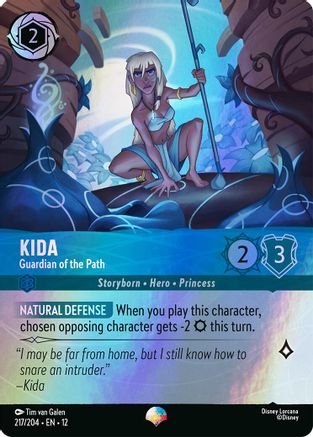 Kida - Guardian of the Path (Epic) (217/204) - Wilds Unknown Holofoil | Grognard Games