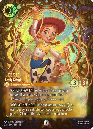 Jessie - Lively Cowgirl (Enchanted) (223/204) - Wilds Unknown Holofoil | Grognard Games