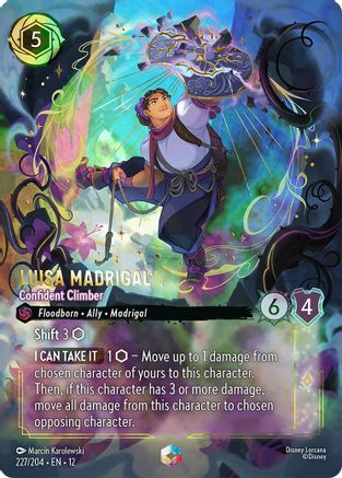 Luisa Madrigal - Confident Climber (Enchanted) (227/204) - Wilds Unknown Holofoil | Grognard Games