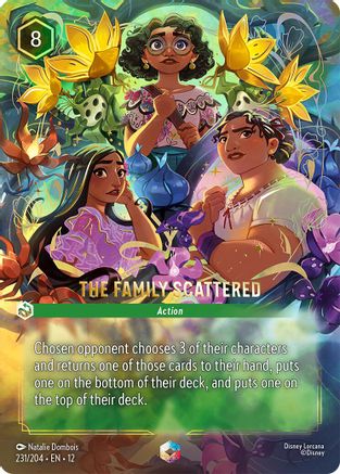 The Family Scattered (Enchanted) (231/204) - Wilds Unknown Holofoil | Grognard Games