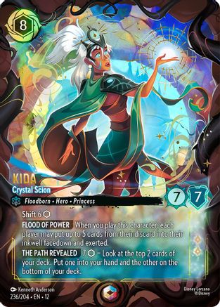 Kida - Crystal Scion (Enchanted) (236/204) - Wilds Unknown Holofoil | Grognard Games