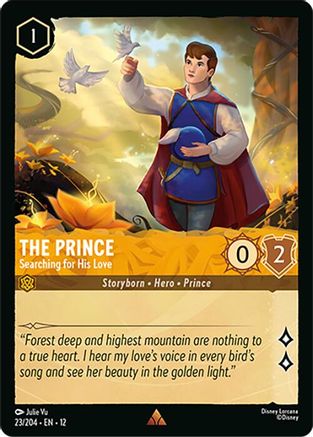 The Prince - Searching for His Love (23/204) - Wilds Unknown | Grognard Games