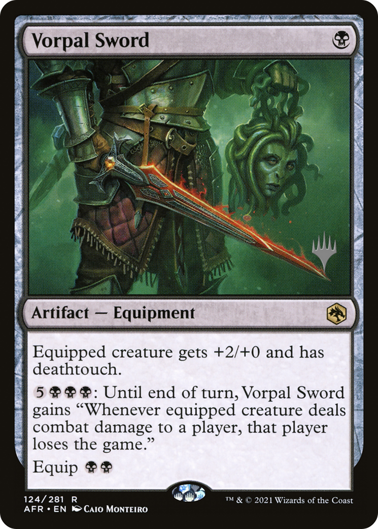 Vorpal Sword (Promo Pack) [Dungeons & Dragons: Adventures in the Forgotten Realms Promos] | Grognard Games