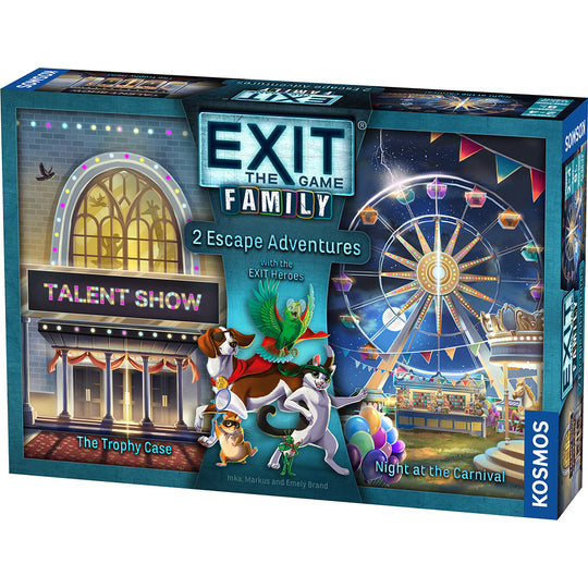 EXIT: The Game - Family The Trophy Case & Night at the Carnival | Grognard Games