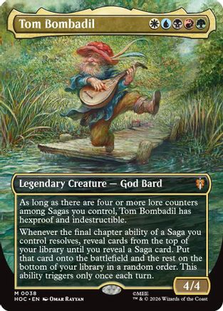 Tom Bombadil (Borderless) (HOB-038) - The Hobbit | Grognard Games