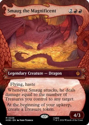 Smaug the Magnificent (Showcase) (HOB-229) - The Hobbit | Grognard Games