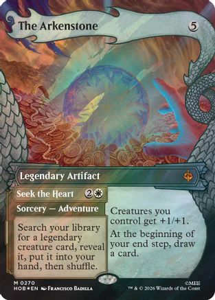 The Arkenstone (Showcase) (Surge Foil) (HOB-270) - The Hobbit Foil | Grognard Games