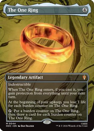 The One Ring (Borderless) (HOB-044) - The Hobbit | Grognard Games