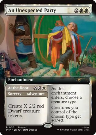 An Unexpected Party (Extended Art) (PRM-001) - Promo Pack: The Hobbit Foil | Grognard Games