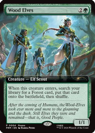 Wood Elves (Extended Art) (PRM-004) - Promo Pack: The Hobbit Foil | Grognard Games