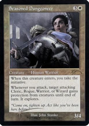 Seasoned Dungeoneer (Retro Frame) (SLD-7144) - Secret Lair Drop Series Foil | Grognard Games