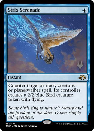 Strix Serenade (PPSOS-071) - Promo Pack: Secrets of Strixhaven Foil | Grognard Games