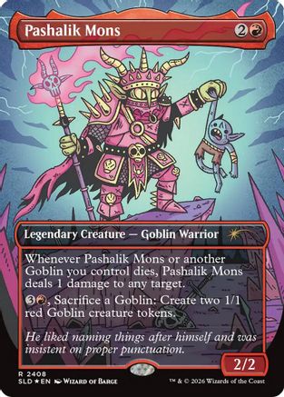 Pashalik Mons (SLD-2408) - Secret Lair Drop Series Foil | Grognard Games