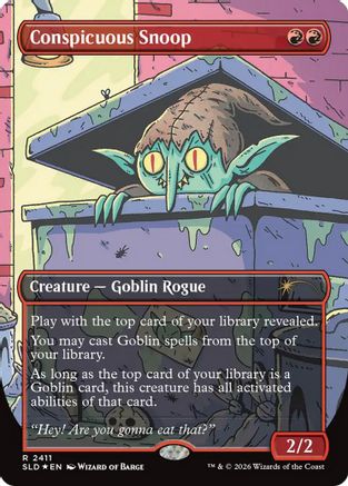 Conspicuous Snoop (SLD-2411) - Secret Lair Drop Series Foil | Grognard Games