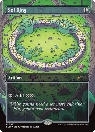 Sol Ring (2417) (SLD-2417) - Secret Lair Drop Series Foil | Grognard Games