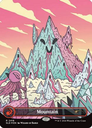 Mountain (2418) (SLD-2418) - Secret Lair Drop Series Foil | Grognard Games