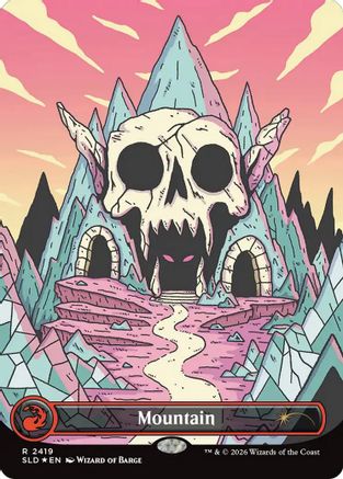 Mountain (2419) (SLD-2419) - Secret Lair Drop Series Foil | Grognard Games
