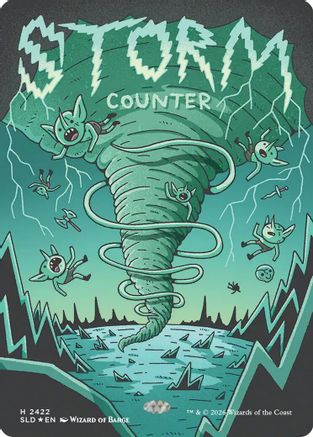 Storm Counter (SLD-2422) - Secret Lair Drop Series Foil | Grognard Games