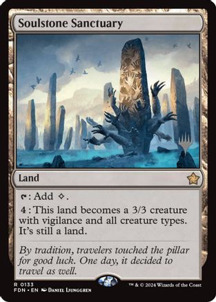 Soulstone Sanctuary (PPSOS-133) - Promo Pack: Secrets of Strixhaven Foil | Grognard Games