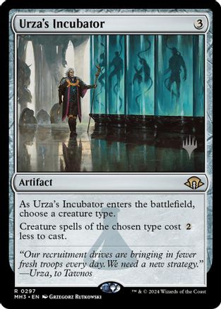 Urza's Incubator (PPSOS-297) - Promo Pack: Secrets of Strixhaven | Grognard Games