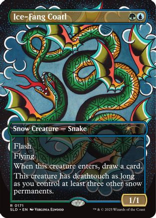 Ice-Fang Coatl (0171) (SLD-171) - Secret Lair Drop Series | Grognard Games