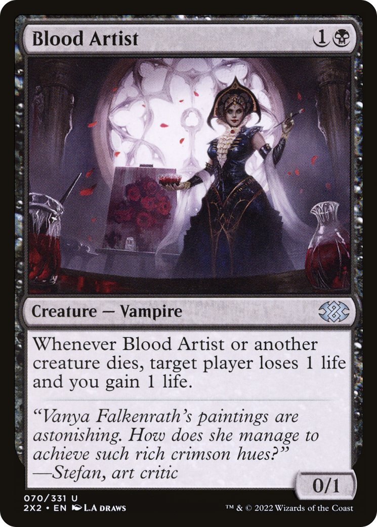 Blood Artist [Double Masters 2022] | Grognard Games
