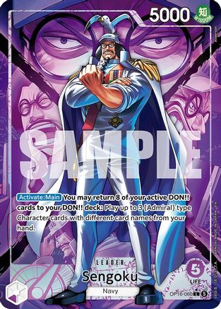 Sengoku (060) (Alternate Art) (OP16-060) - The Time of Battle Foil | Grognard Games