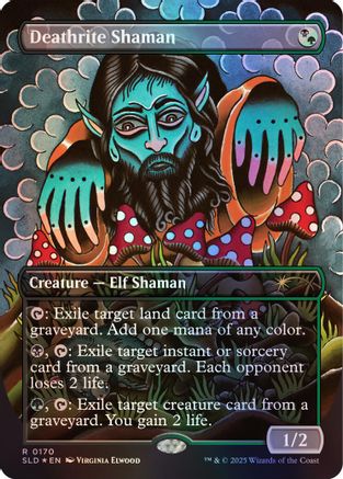 Deathrite Shaman (Rainbow Foil) (SLD-170) - Secret Lair Drop Series Foil | Grognard Games
