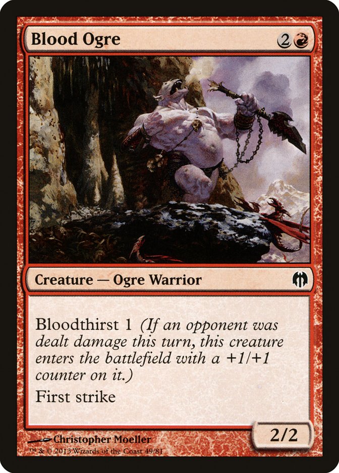 Blood Ogre [Duel Decks: Heroes vs. Monsters] | Grognard Games