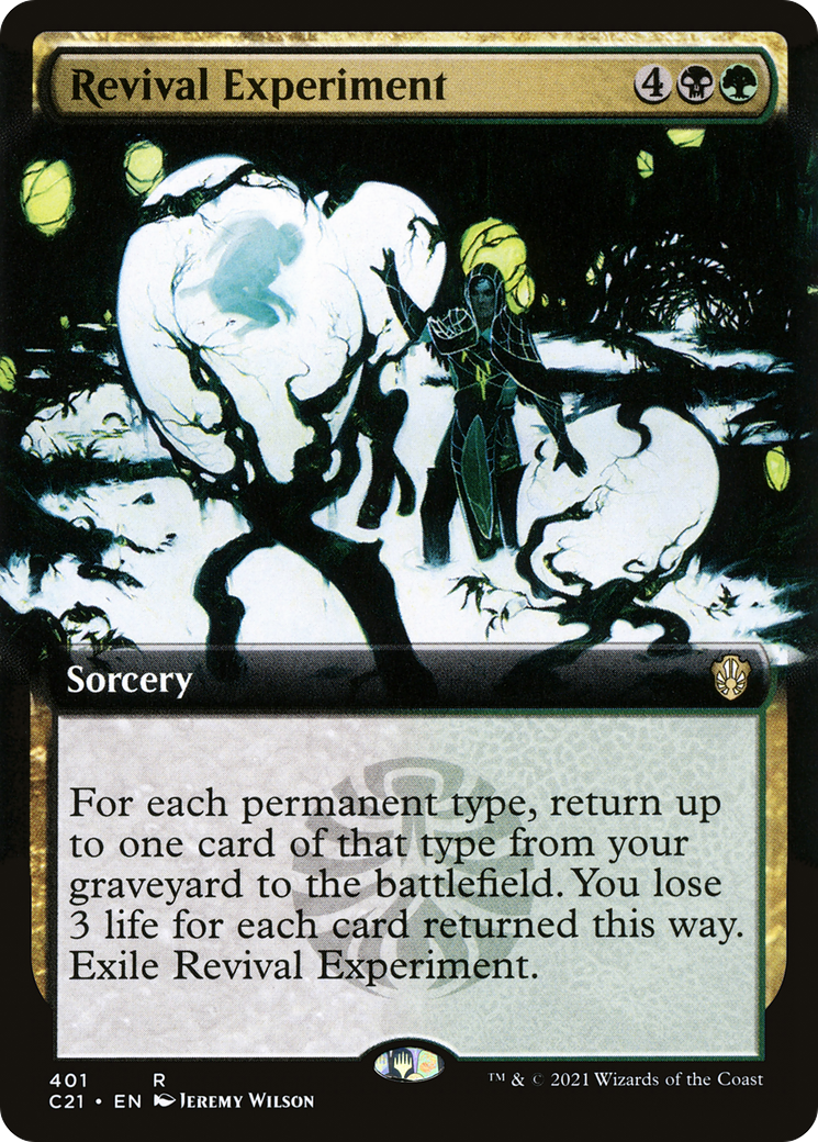 Revival Experiment (Extended) [Commander 2021] | Grognard Games