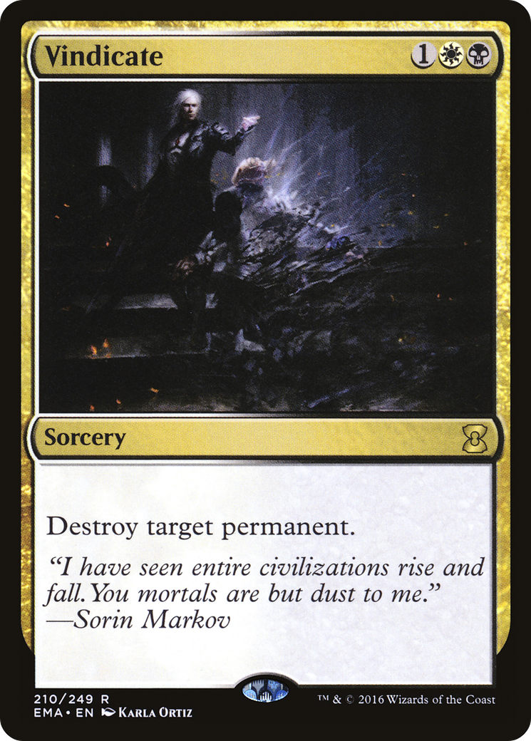 Vindicate [Eternal Masters] | Grognard Games