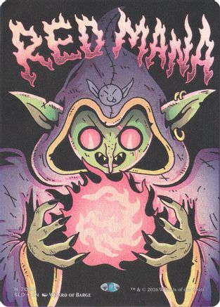 Red Mana (SLD-7082) - Secret Lair Drop Series Foil | Grognard Games