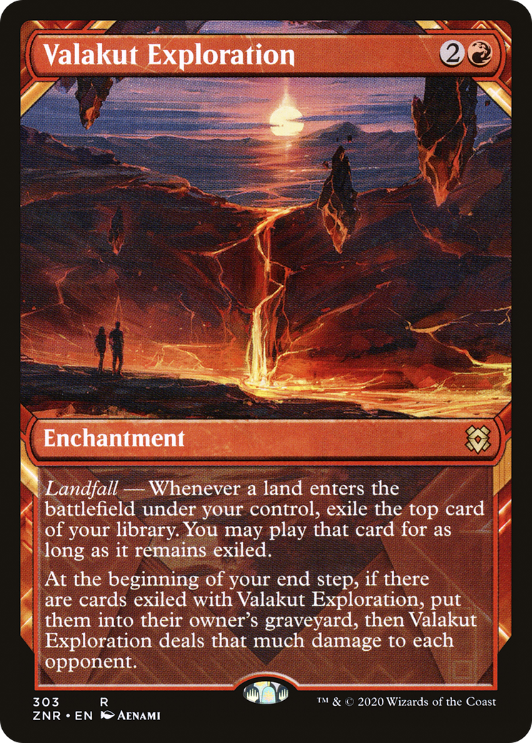 Valakut Exploration (Showcase) [Zendikar Rising] | Grognard Games
