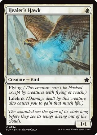 Healer's Hawk (0734) (FDN-734) - Foundations | Grognard Games