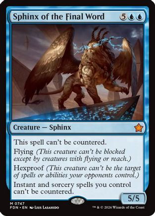 Sphinx of the Final Word (0747) (FDN-747) - Foundations | Grognard Games