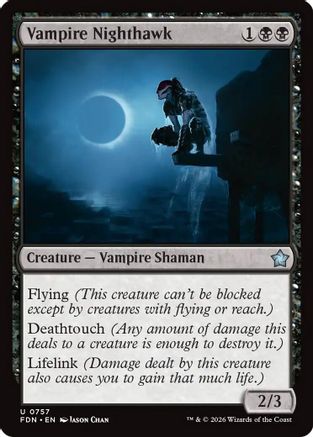 Vampire Nighthawk (0757) (FDN-757) - Foundations | Grognard Games